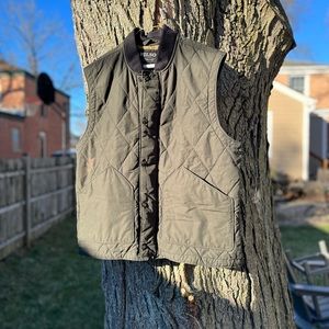 Filson zip in vest liner, sz large